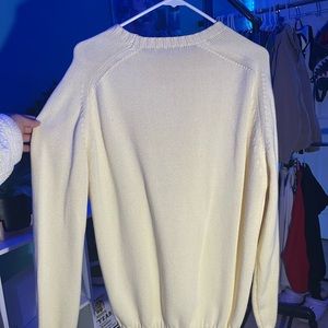 Yellow sweater